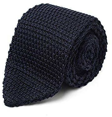 BRERA 67 Cravatta Uomo Blu Elegante in Seta | Cravattino per Completo 150x7 | Cravatte Slim per Vestito da Cerimonia e per Abiti da Lavoro - Blu Rete