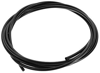 sourcing map Nylon Ligne Tuyau Tube 3mm ID x 5mm OD 3mètres PA6 Nylon Tube Pneumatique Air Frein Tubes pour Transfert Fluide Noir