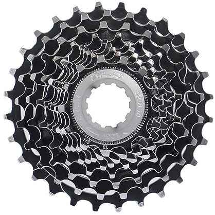 XLC Zahnkranz-Kassette, 9-Fach (12-13-14-15-17-19-21-23-25), Campagnolo, Silber