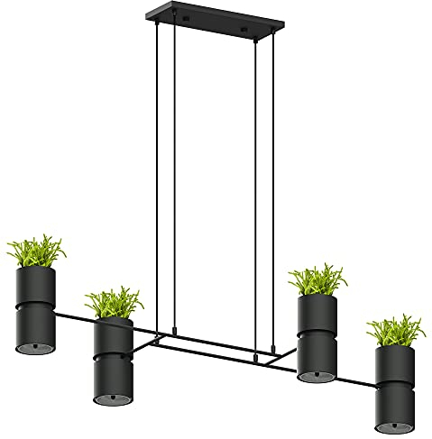 Straight Bar Pendant Light Black GU10/ES111 Straight Bar Pendelleuchte Schwarz GU10/ES111