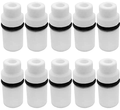 ZYWUOY Sandstrahldüsen, 10 Stück Keramikdüsen Wasserpistole Sandstrahlpistole Adapter Sandstrahlspitze Ersatzwerkzeug