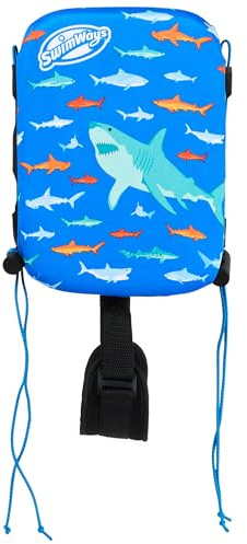 SwimWays Shark Power Swimr Adjustable Life Jacket for Swim Training