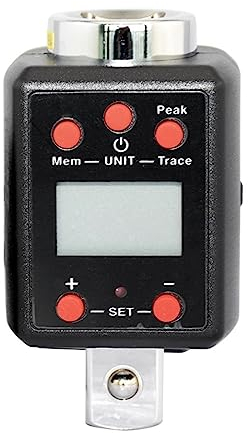 JMorCO Drehmomentschlüssel-Adapter 1/4 3/8 1/2 3/4 Antrieb Microtorque Digitaler Drehmomentschlüssel mit hohem Drehmoment 1,5–1000 nm (Farbe: 60–600 nm)