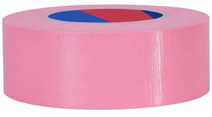 Duccinp Cinta blindada extra fuerte, 50 m x 50 mm, cinta de reparación impermeable para reparaciones, bricolaje, manualidades, interior y exterior, cinta adhesiva de conducto (rosa)