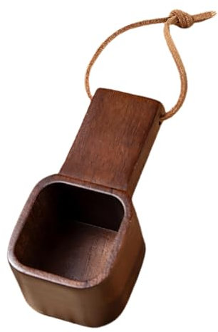 PRETYZOOM Holz-kaffeelöffel Kaffeemaßlöffel Aus Walnussholz Esslöffel Für Kaffeepulver Und Mehlmessung Praktisches Küchenzubehör Für Tee Und Kochen