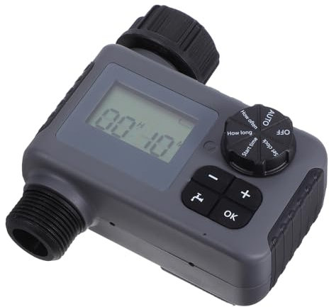 ANDRESLAD Timer Per Irrigazione Programmabile Timer Per Irrigazione Automatico Per Irrigatori Controller Per Irrigazione Per Piscina Prato Cortile