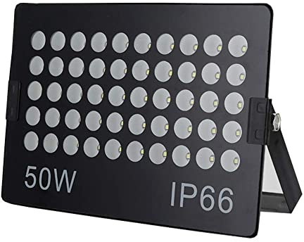 Home Floodlight,Outdoor Garden Factory Spotlight Construction Site High Power Projection Light IP66/65, Rechargeable work light