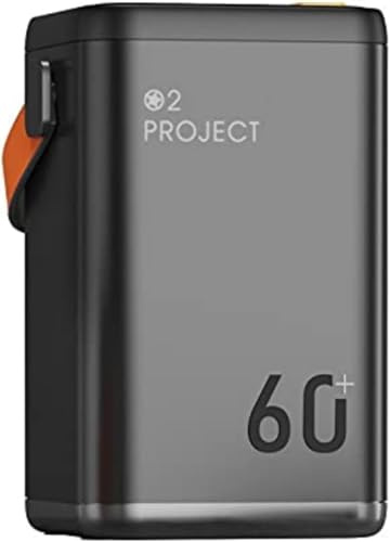 Power Bank, ricarica rapida 60000Mah Quattro porte USB cellulare per esterni di grande capacità, Powerbank portatile da 37 W per l'accumulo di energia, smartphone, tablet e altro, nero