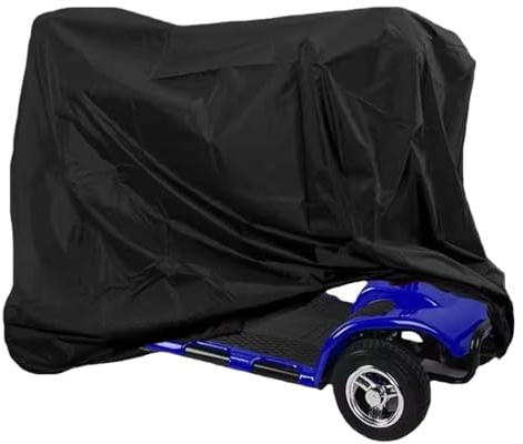 Trochate Scooter Cover Waterproof Outdoor - Mobility Wheelchair Protection | Elastic Portable Electric Scooter Cover for Exercise, Touring, Motocross, Travel, Biking Adventure