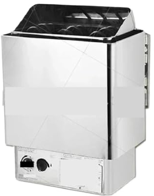 Chauffage de Sauna Poêle de sauna for bain douche, poêle à vapeur sèche, acier inoxydable commercial, machine domestique, salle(6k)