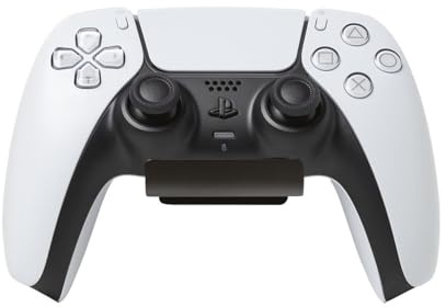 HIDEit Mounts Uni-C Controller Wall Mount (2-Pack Black - Mount for Video Game Controllers, Compatible with Playstation, Xbox, NVIDIA, Nintendo Switch Controllers and More