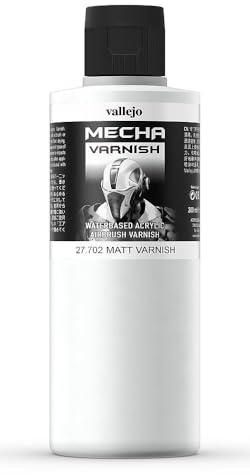 Vallejo Mecha Color Acrylfarbe, hochbeständig für Airbrush, ideal für Modelle und Miniaturen, 60ml, Serie Mecha Color.
