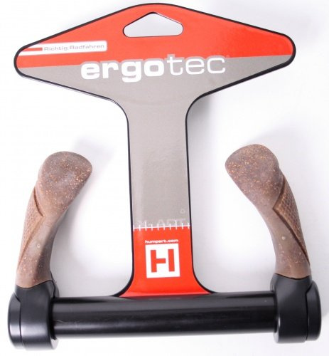Ergotec Bar Ends MF3, Größe S, AL6061, Dura Cork schwarz/braun, 50051001