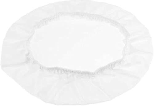 POFET 5 fundas elásticas de elastano para asiento de silla de boda, comedor, fundas extraíbles, elásticas, lavables, color blanco