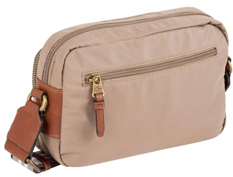 camel active Bari Damen Umhängetasche Crossbody Bag Mittelgroß