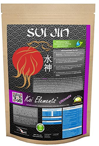 Koi Elements Ultimate Koifutter (1kg) perfektes Immunsystem - optimales Wachstum - satte Intensive Farben