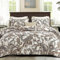 Whale Flotilla Piumino 220 x 230 cm, Trapunta Traspirante e super morbido, Piumone per 4 Stagioni con 2 Federe, Beige Paisley