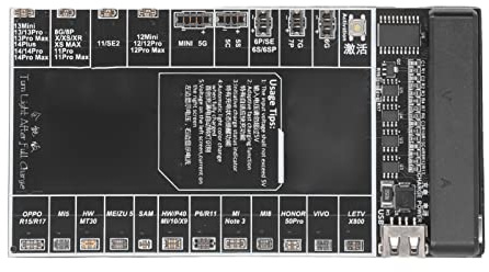Phone Battery Tester Activation Phone Battery Activation Board, Battery Charging Activation Board Board with Cable Fast Charging for Battery Repair Testing