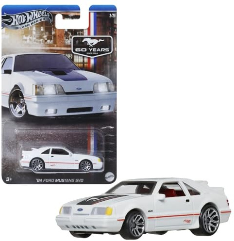 Hot Wheels Ford Mustang SVO 1984 JBY50 Silver Series Fahrzeug