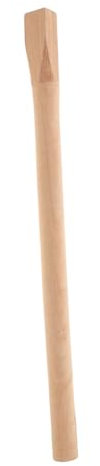 CIYODO Wooden Hoe Handle and Shovel Handle Replacement for Gardening and Weeding 50cm Solid Wood Tool Sturdy Non-skid Gardening Tool for Lawn and Farm Use