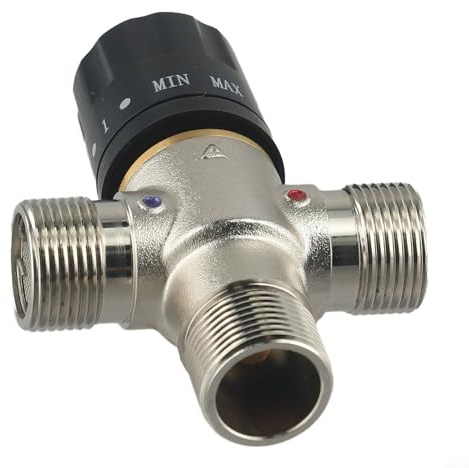 Messing -Thermostatventil Thermostatisches Mischventil Hauslagen Solarheizungssysteme