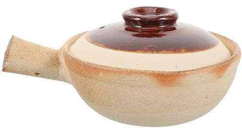 UBOHUZ Casseruola Piatti in casseruola Pentole in casseruola Coperchi for pentole Pentole for Riso in Terracotta per Brasare, Stufare