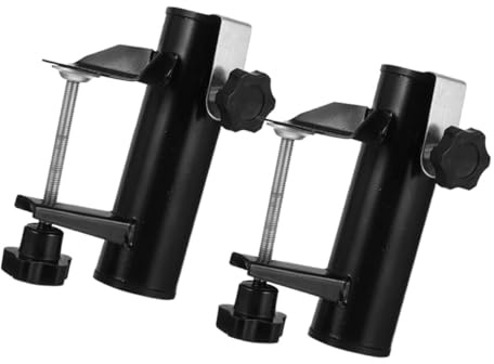 VICASKY 2pezzi Ombrellone per Esterno Morsetto da Supporto Resistente per Ombrelloni da Patio Clip Adatta Variabili per Stabilità e Sicurezza