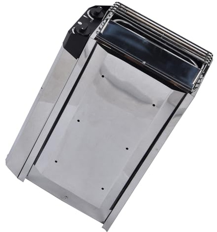 RASTKY Stufa Sauna in Acciaio Inossidabile da 3,6 KW con Controllo Interno, Sauna Riscaldatore Ad Alta Efficienza, Bagno Turco e Piscina Interna - Attrezzatura Spa e Uso Commerciale, 230V