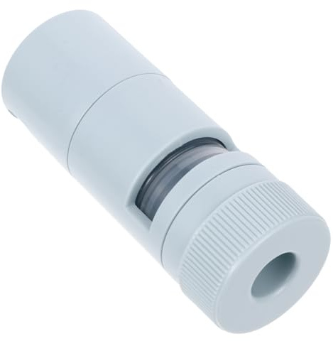 LALADEFIEE Contenitore Portatile per Pillole in Plastica con Funzione Tagliapillole e Trituratore Multiuso Leggero e Opaco Adatto Viaggi e Uso Quotidiano Colore Casuale