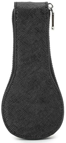 RAFGALDEX Étui de rangement de montre, organisateur fait à la main, rouleau de montre unique, pochette de voyage, boîtes en cuir véritable personnalisées, boîte de fermeture à boucle à pression