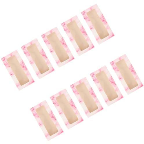 TOVINANNA 10 Piezas Cajas para Pestañas Postizas Diseño Delicado de Mariposas, Contenedor Portátil de Papel Gran Capacidad y Buen Sellado para Uso Diario y Transporte
