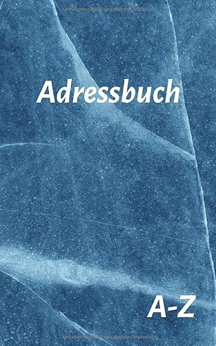 Adressbuch: Telefon und Adressbuch klein mit Platz Für Name, Adresse, Geburtstag, Telefon, Mobil, Fax, E-mail - 110 Seiten alphabetisch geordnet