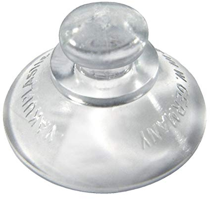 VELOFLEX 3500010 – Ventose, ventose, diametro 20 mm, trasparente, confezione da 10