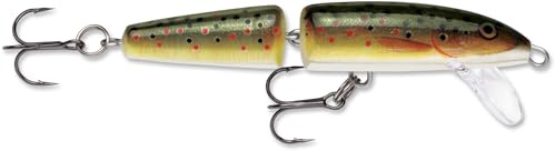 Rapala - Jointed Angelköder - Angelzubehör aus Balsaholz - Süßwasser Spinnköder - Hergestellt in Estland