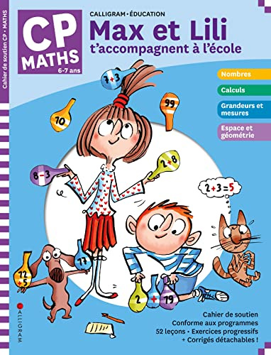 Max et Lili t'accompagnent en CP - Maths