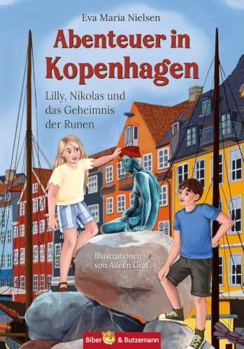 Abenteuer in Kopenhagen - Lilly, Nikolas und das Geheimnis der Runen: Dänemark-Krimi für Kinder ab 7 Jahren. Mit Ausflugs-ideen & Sachwissen über die Stadt Kopenhagen