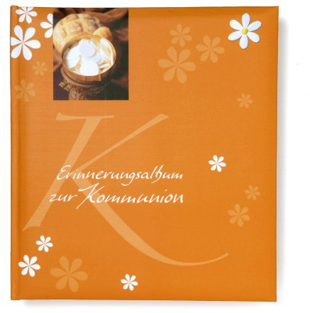 Goldbuch 11274 - Erinnerungsalbum Kommunion, orange