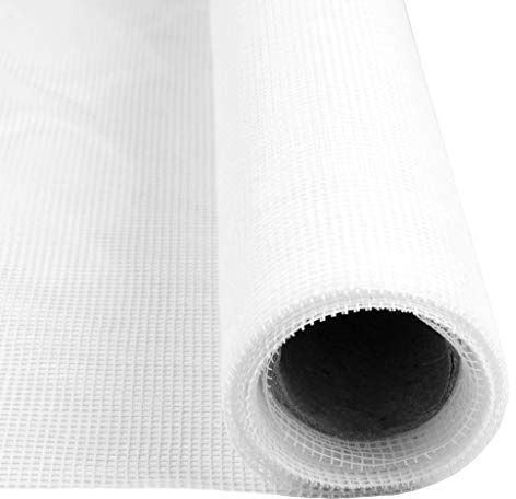 Windhager Tulle Moustiquaire Fibre de Verre, Toile haut de gamme en ibre de verre, Protection eficace contre les insectes, 120 x 600 cm, blanc, 03463