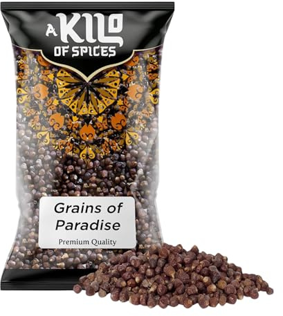 A Kilo of Spices Grains of Paradise 100g, Aframomum Melegueta Spice | Whole West African spice with warm peppery citrus notes, ideal for stews, marinades, seasonings and craft brewing.