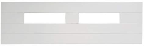 PEJECAR Cabecero de Madera Suecia, Blanco, para Pared. Cabecero para Camas de 135 | Cabeceros Madera Pino | Dormitorio Matrimonio | Cabezal Cama (Abierto, para Cama de 135 (145 x 44))