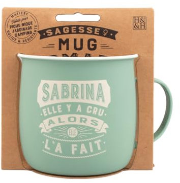 Taza Nomade Sabrina - Taza de té y café personalizada - Regalo para mujer