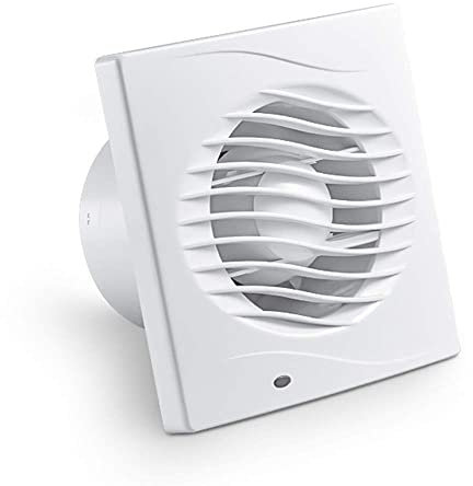 SaryEdge Extractor De Aire 150 Mm / 15 Cm para Oficina Baño Sala De Estar Bajo Consumo De Energía 18 W Funcionamiento Silencioso 35 Db Y Alta Eficiencia 320 M3 / H