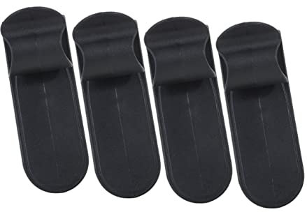 SOESFOUFU 4pcs Car Trunk Umbrella Holder Organizer Hooks with Wear-resistant Plastic Material Space-saving Design for Car Interior Storage and Shopping Bag Hanging