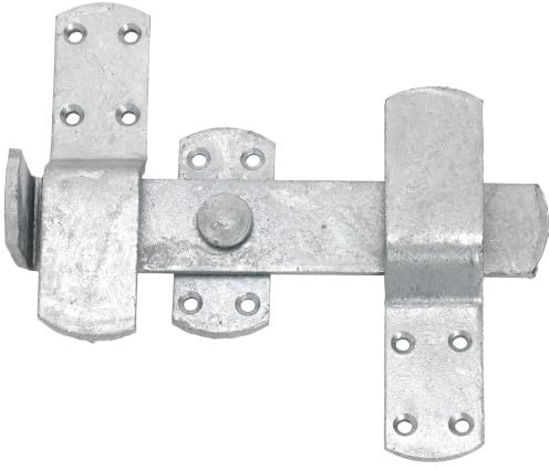 Heavy Duty Galvanised Kick Over Stable Door Latch – Durable Gate Catch Lock for Barns, Stables, and Farm Gates – Rust Resistant, Easy to Install