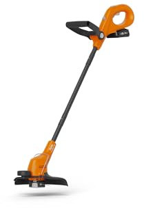Flymo 18V SimpliTrim 250 Cordless Grass Trimmer – Lightweight & Easy-to-Use for Precise Lawn Edging – Battery & Charger Included, Orange