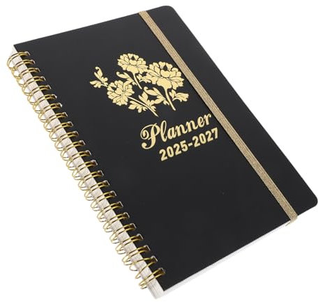NUOBESTY Terminkalender Agenda-tagebuch Mit Spiralbindung Wochennotizbuch Für Organisation Arbeitsplaner Undatiertes Tagebuch Für Reisen Studium Und Alltag