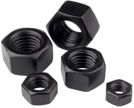 WANG TII DOO 20 Pezzi di Dadi Esagonali in Acciaio al Carbonio di Grado 8.8 con Denti Inversi, Elementi di Fissaggio Filettati per Macchinari, Attrezzature E Riparazione di Mobili,M12