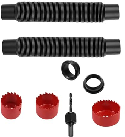 Ronyme Connettore per Tubo Flessibile per barile di Pioggia, immagazzina più Acqua piovana, Collegamento perdite, Adattatore, Kit deviatore per grondaia per, Style C