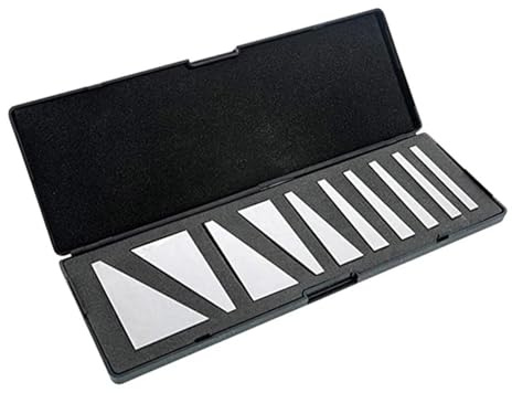 2/10/12/17 pezzi Set di blocchi angolari di precisione con custodia for torni, fresatori, utensili for torni Strumenti per la lavorazione del legno(10pcs)