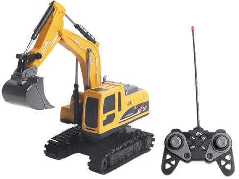 Excavator Toy - Engineering Construction Truck,RC Excavator Toy for Boys | for Digging Sandbox Outdoor Play Kids Children Aged 3-8